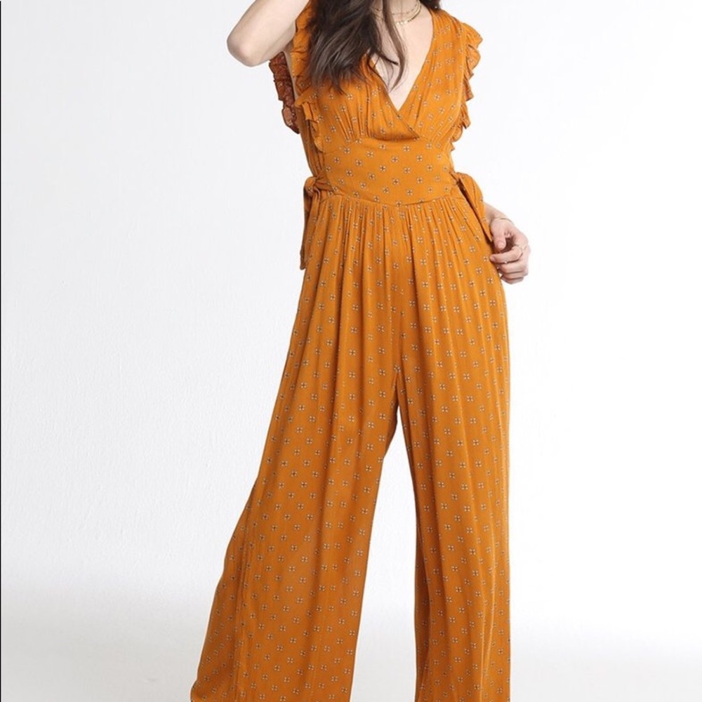 Anthropology Patrons of Peace jumpsuit
